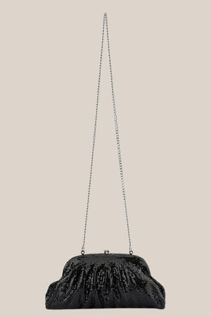 Olga Berg Jaz Mesh Clutch