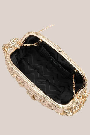 Olga Berg Jaz Mesh Clutch