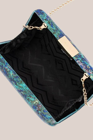 Olga Berg Genesis Acrylic Clutch