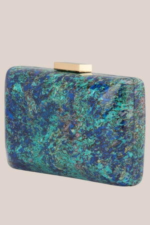 Olga Berg Genesis Acrylic Clutch