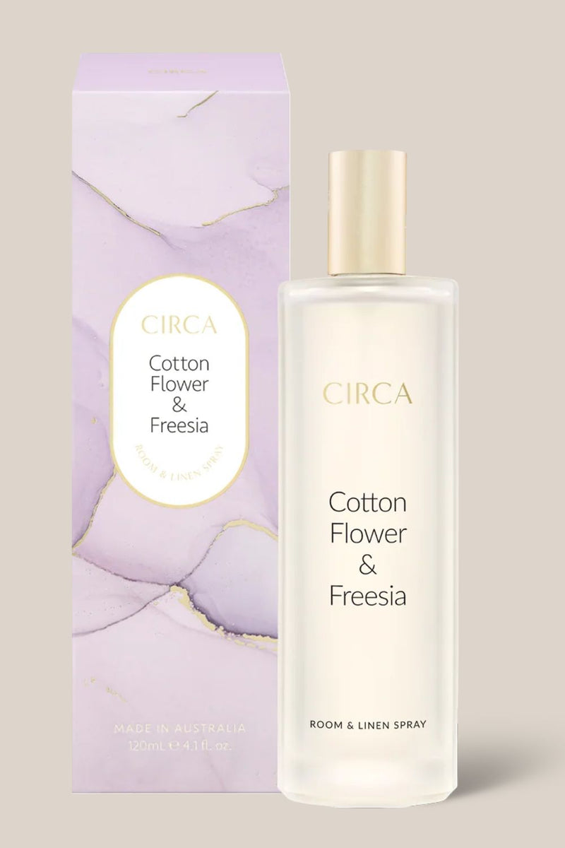 Circa Cotton Flower & Freesia Room & Linen Spray