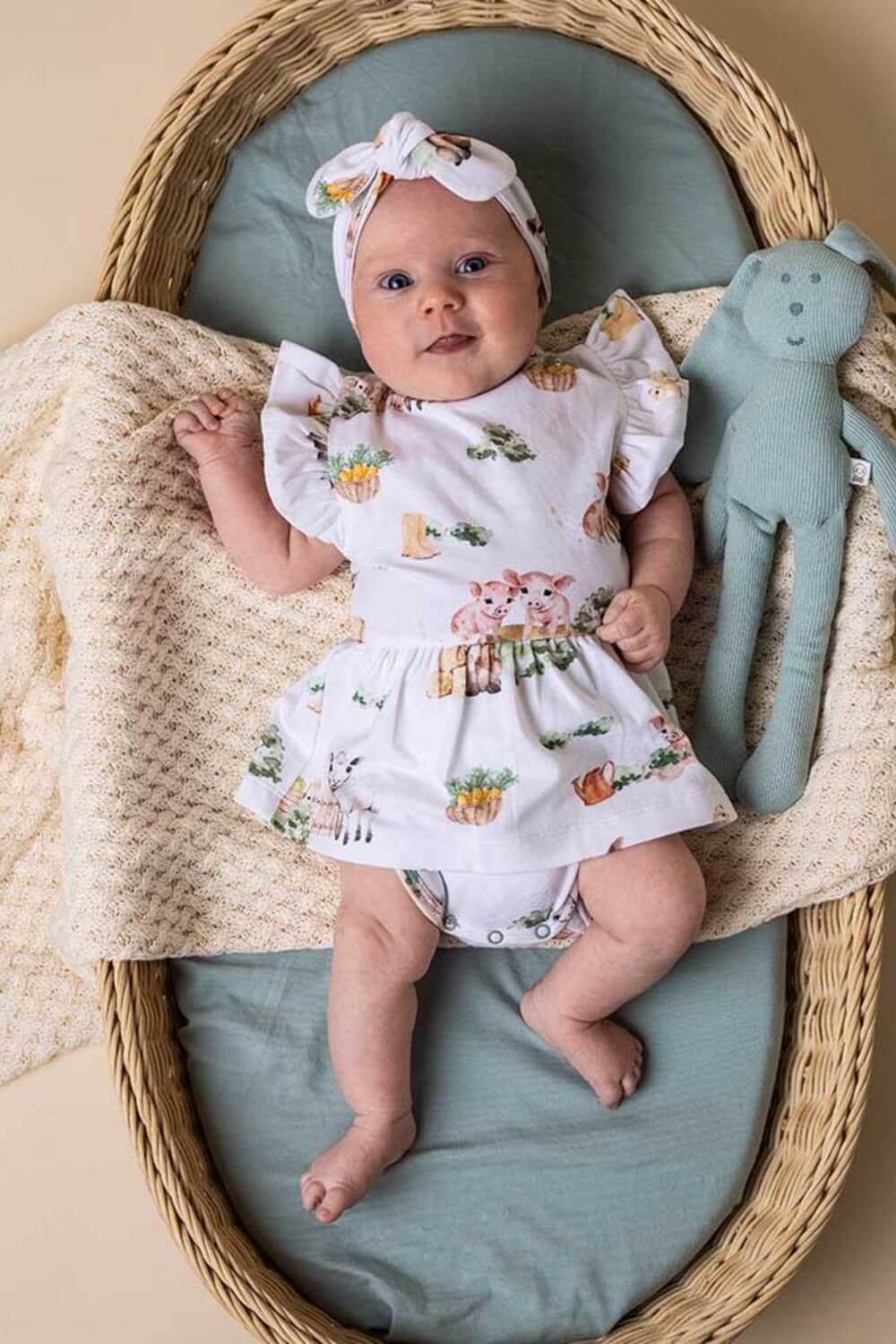 Snuggle Hunny Farm Organic Dress