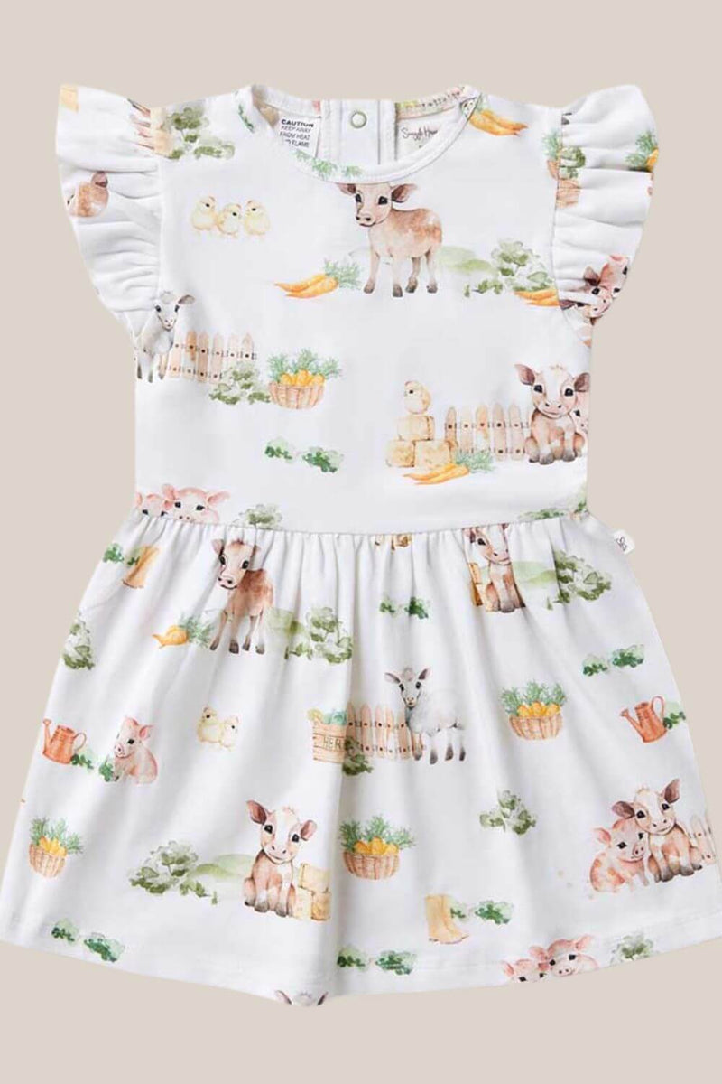 Snuggle Hunny Farm Organic Dress