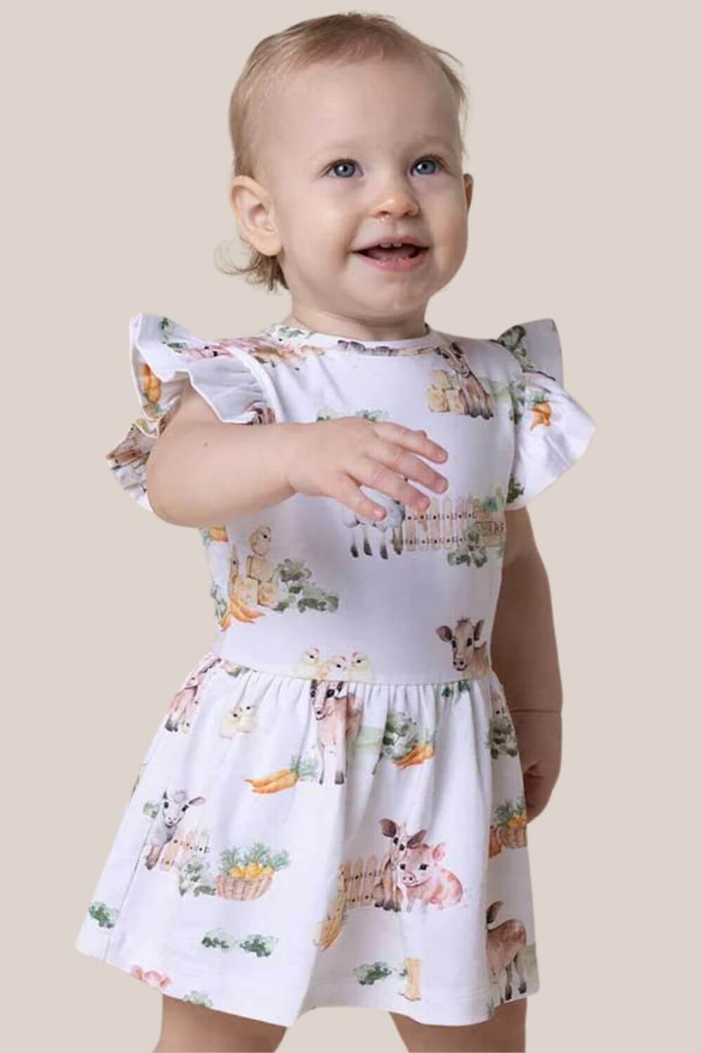 Snuggle Hunny Farm Organic Dress