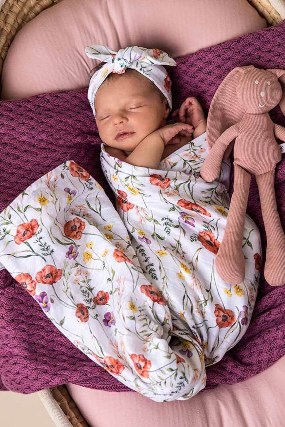 Snuggle Hunny Meadow Muslin Wrap