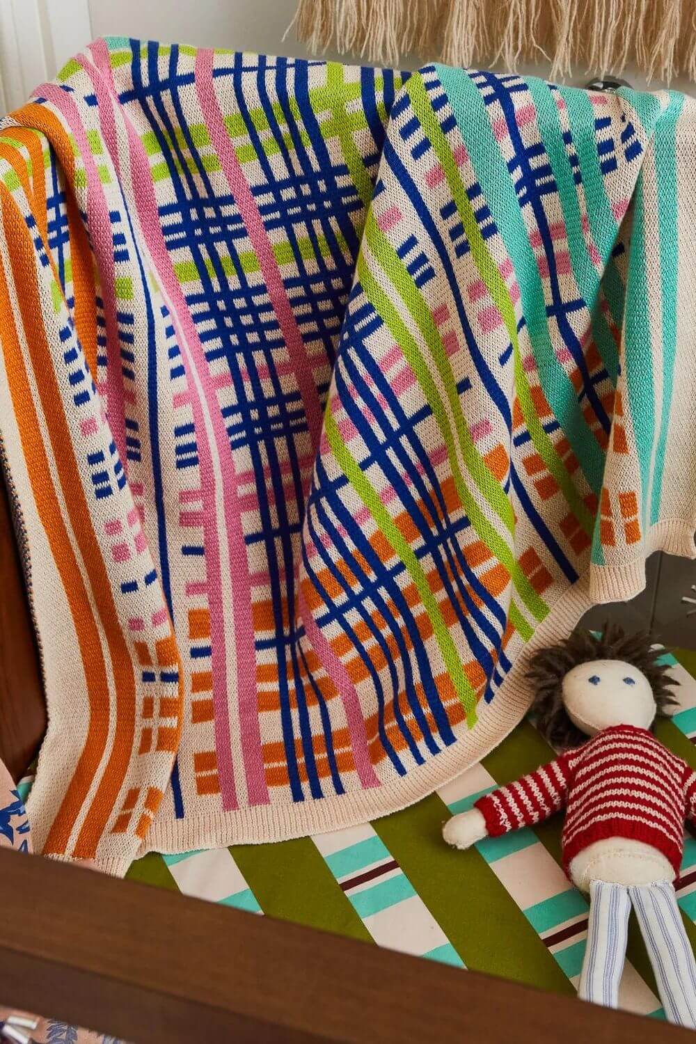 Sage x Clare Telma Cot Blanket