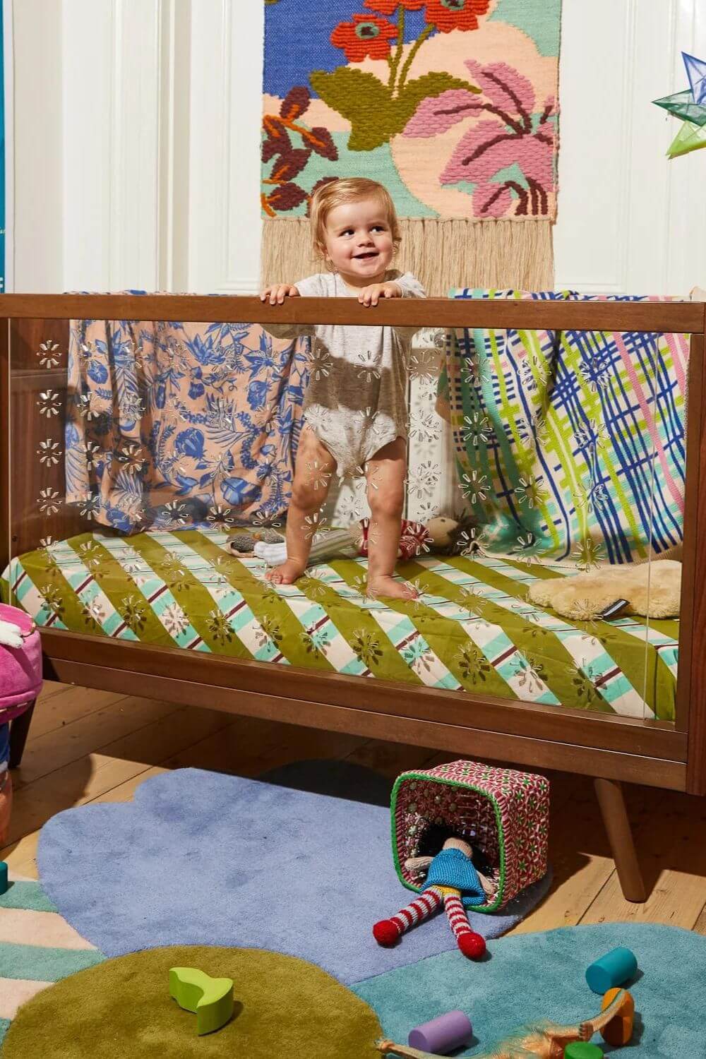 Sage x Clare Telma Pram Blanket