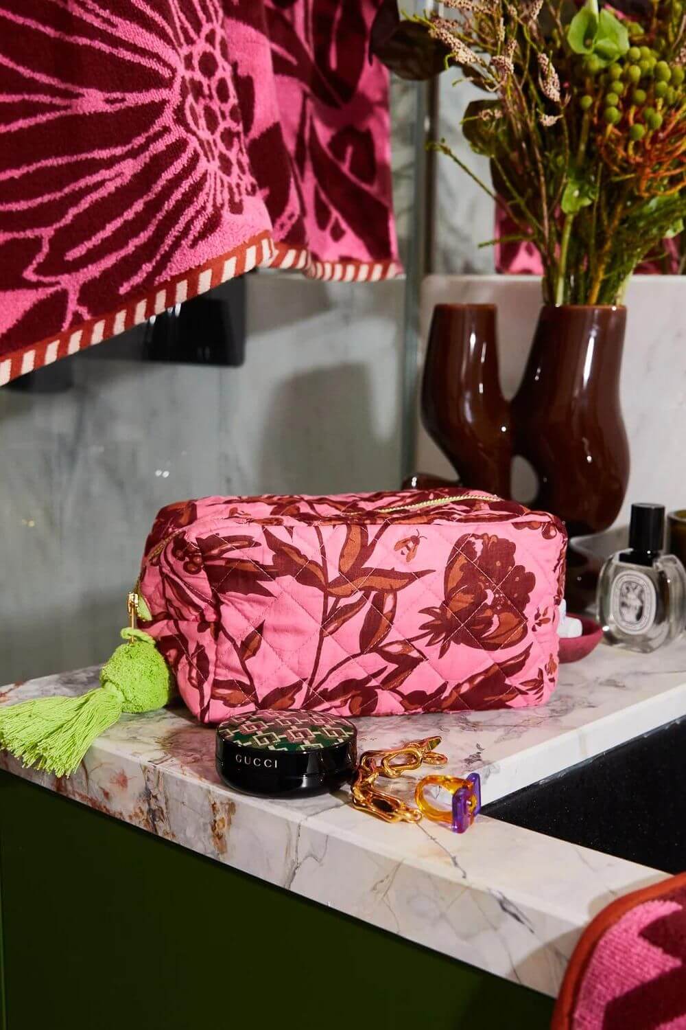 Sage x Clare Safia Beauty Case