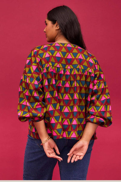 Sage x Clare Pirro Blouse