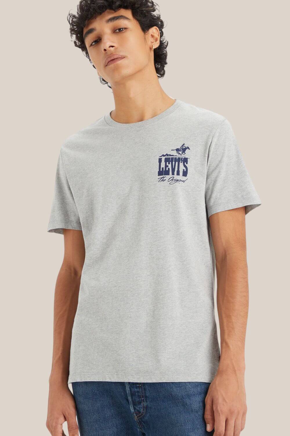 Levi Mens Graphic Crewneck Levi Archival Tee