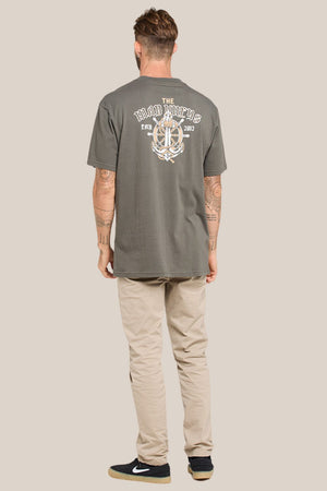 The Mad Hueys Anchor Wheel SS Tee