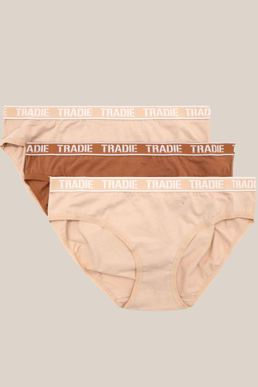 Tradie Lady 3Pk Bikini Brief