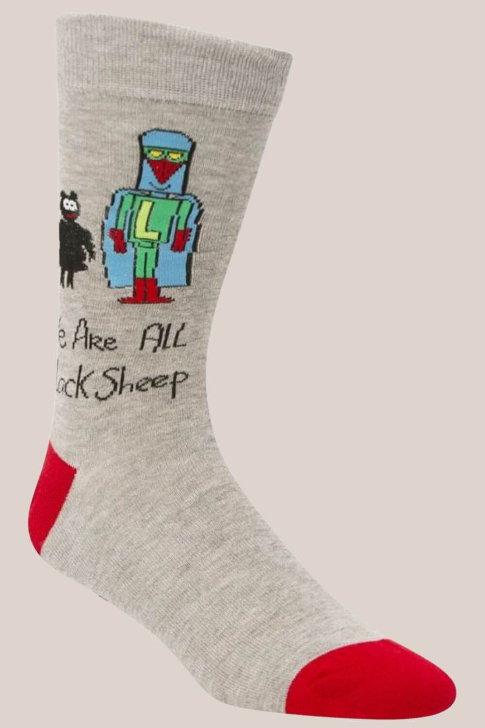 Bamboozld Black Sheep Bamboo Socks By Laser Beak Man