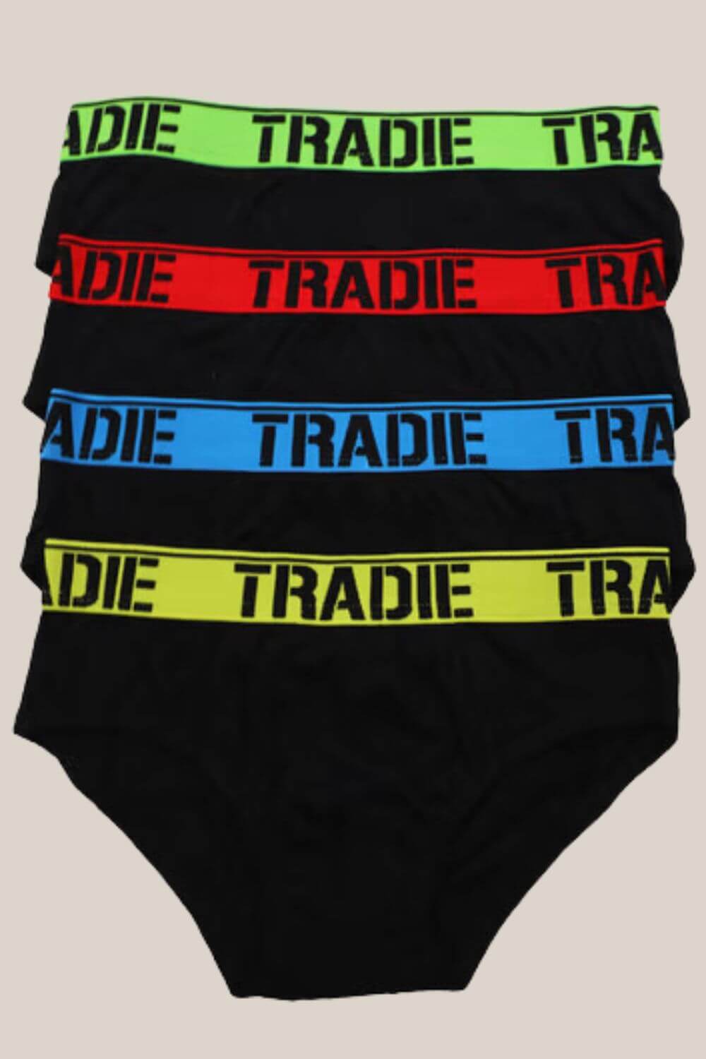 Tradie Boys 4pk Brief