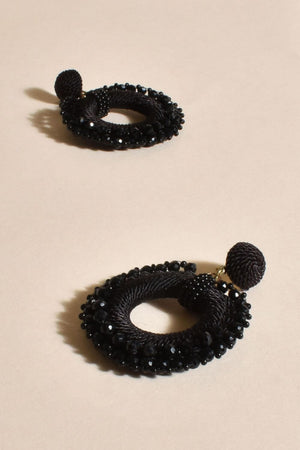 Adorne Cocktail Hour Ring Drop Earrings