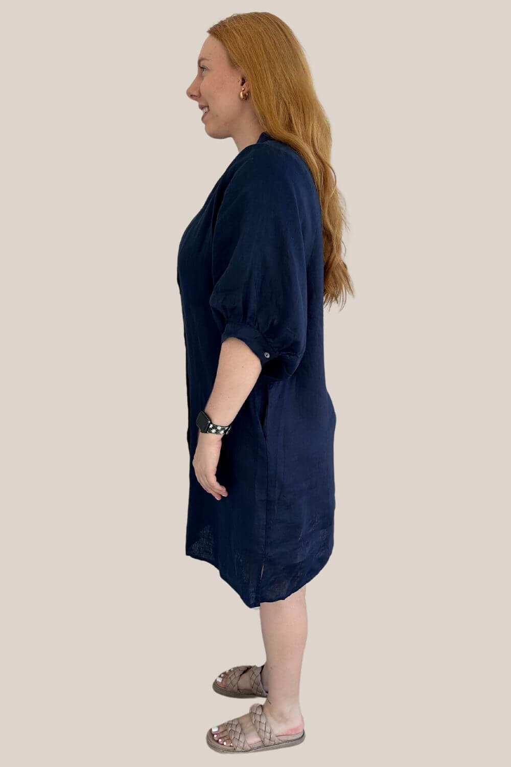 Worthier Annya Linen Dress