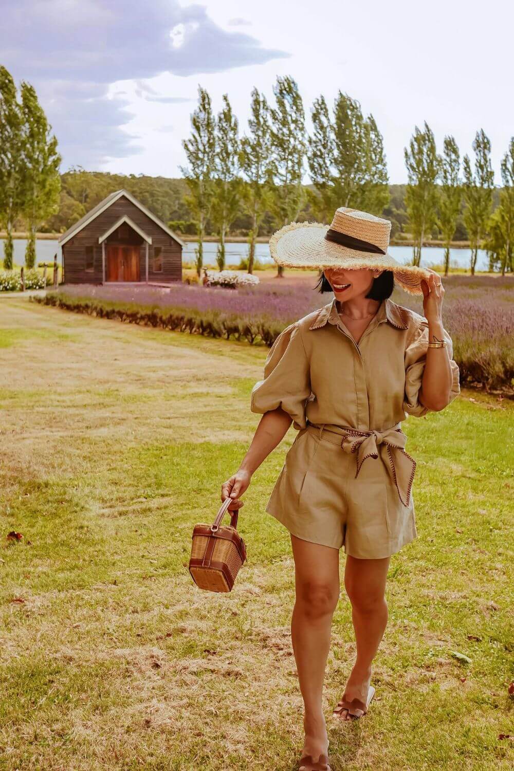 Amelius Chloe Stitch Detail Linen Shirt