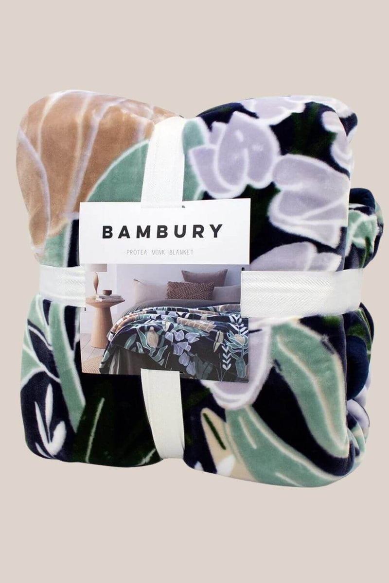 Bambury Protea Mink Blanket