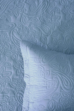Bambury Embossed Paisley Coverlet - Single/Double