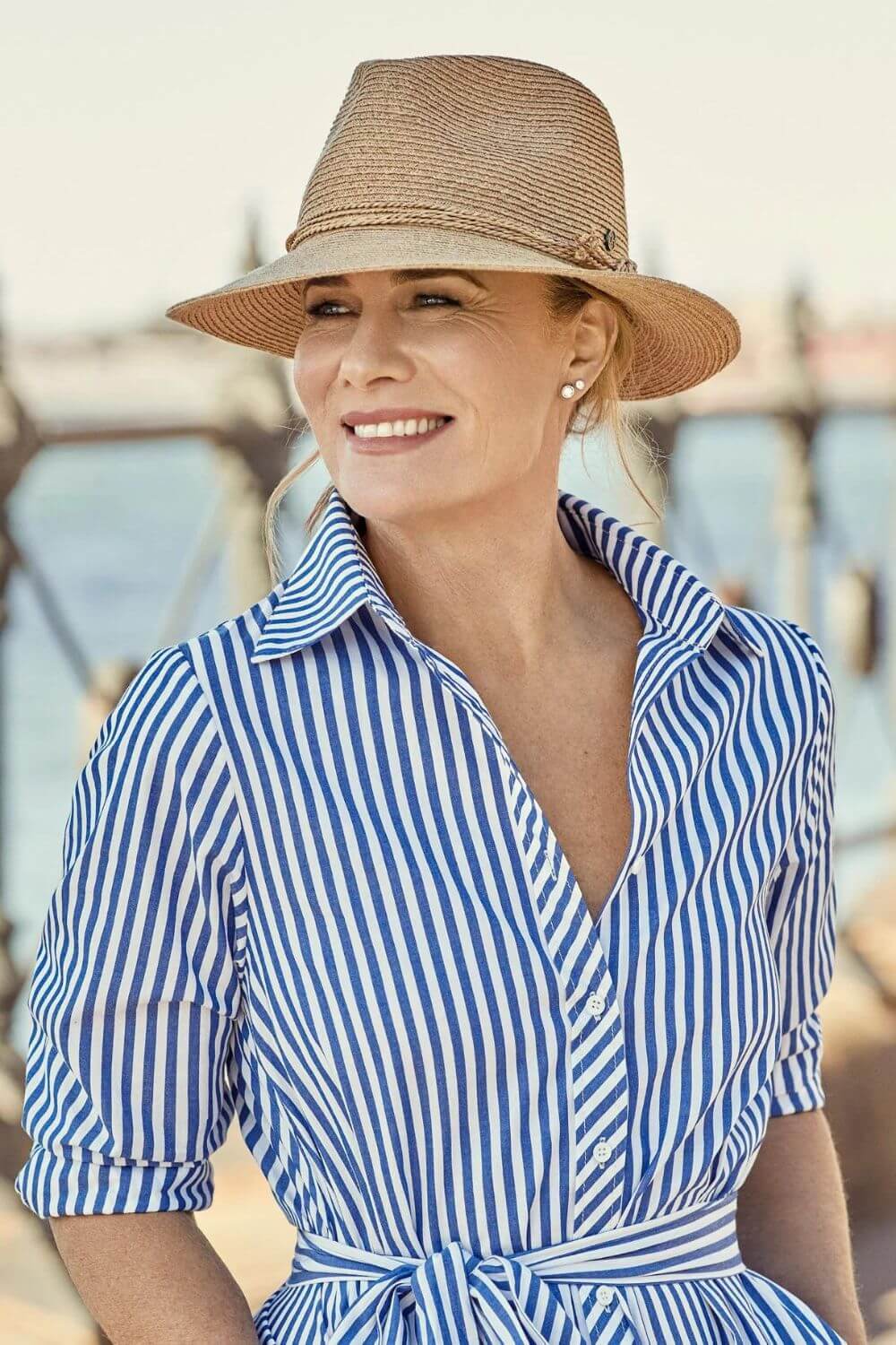 Deborah Hutton Palma Fedora Hat