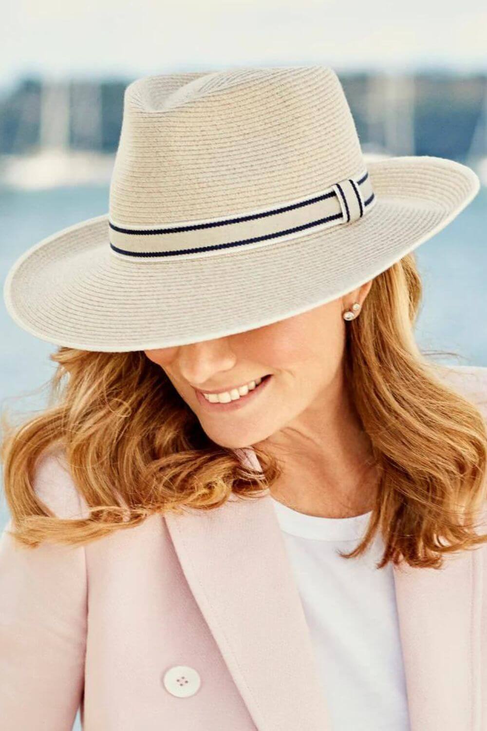 Deborah Hutton Malibu Flexibraid® Fedora Hat