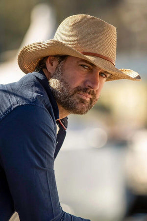 Deborah Hutton Bedarra Rafia Cowboy Hat
