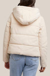 All About Eve Cali Cord Puffer Jacket