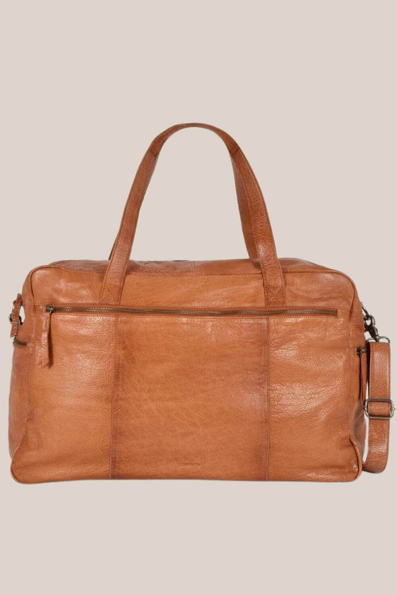 Cobb & Co Fleming Weekender Leather Bag