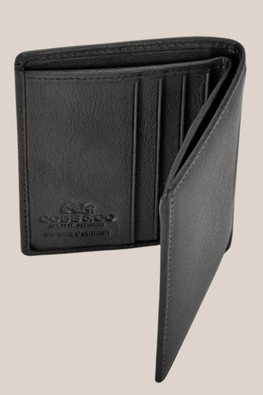 Cobb & Co Lever RFID Leather Wallet