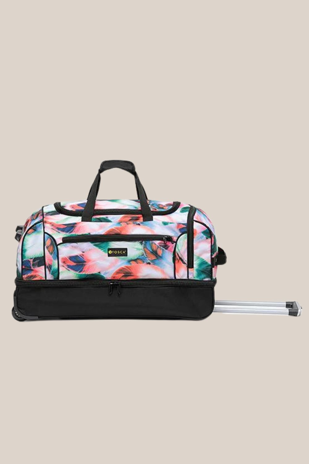 Tosca Split Compt Travel Bag with Wheels