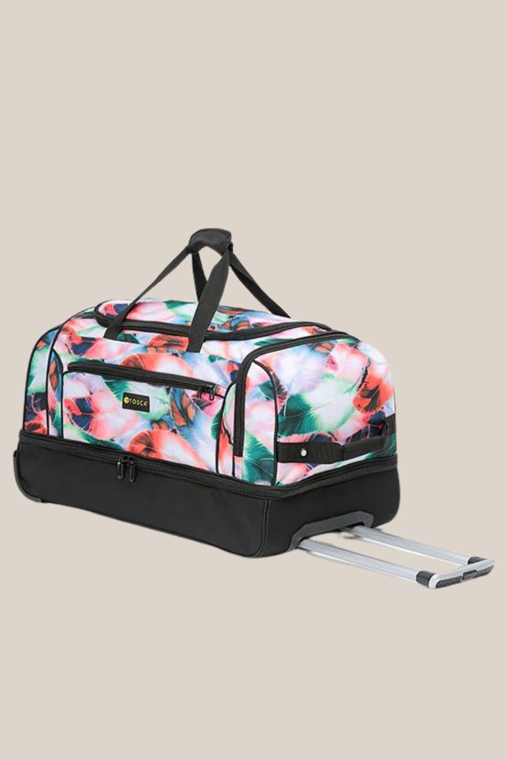 Tosca Split Compt Travel Bag with Wheels