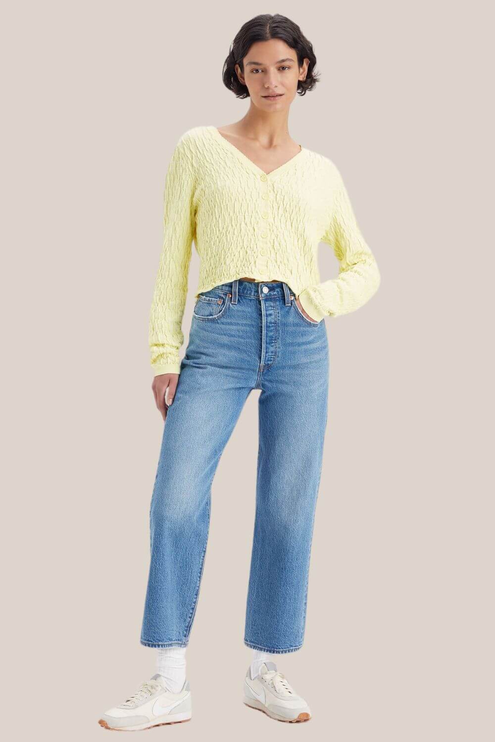 Levi Ribcage Straight Ankle Jean Dance Around