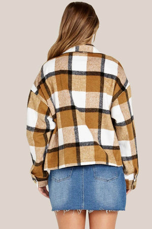 Sass Augusta Cropped Shacket