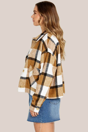 Sass Augusta Cropped Shacket