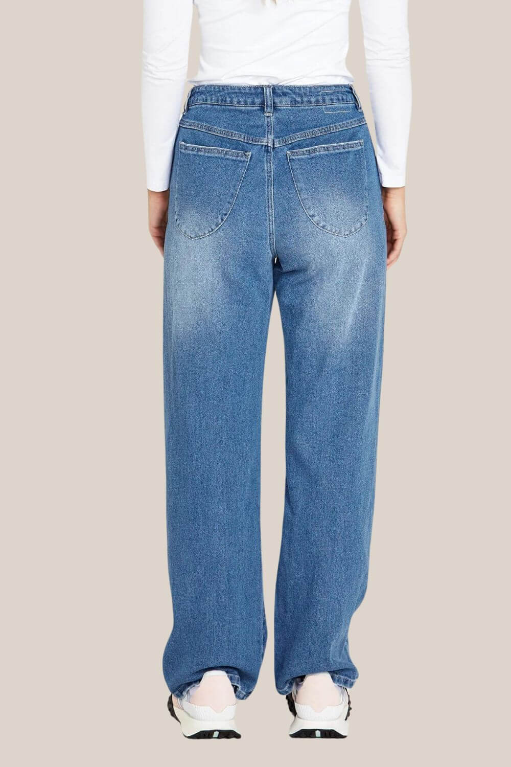 Sass Emerald High Waisted Wide Leg Jeans