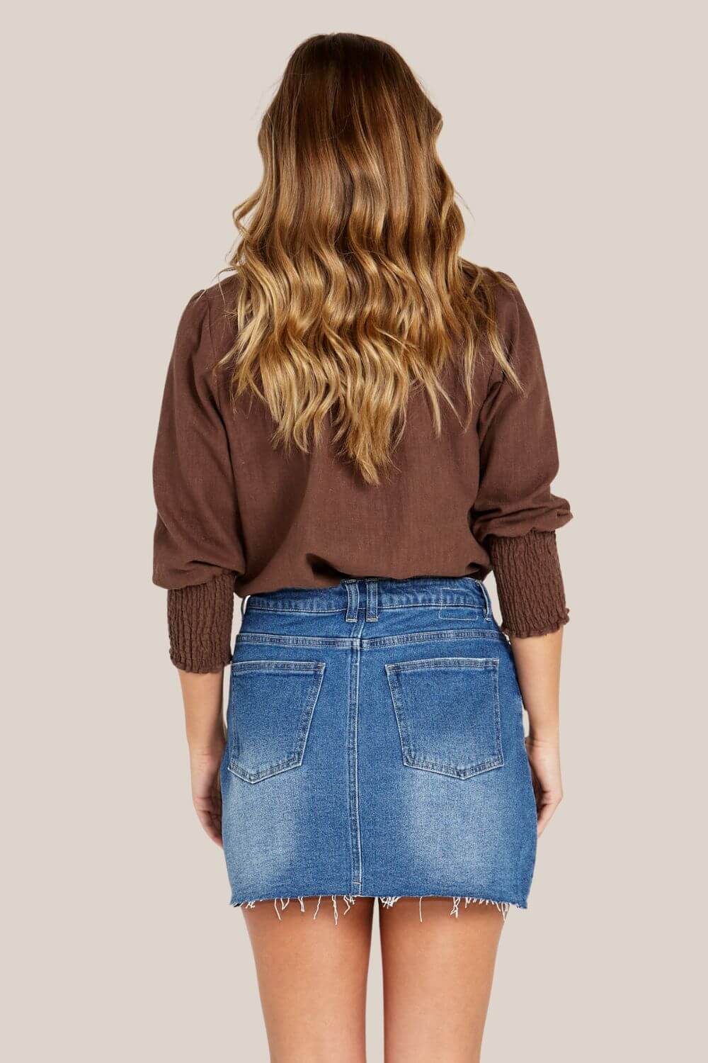 Sass Roxy Shirred Cuff Blouse