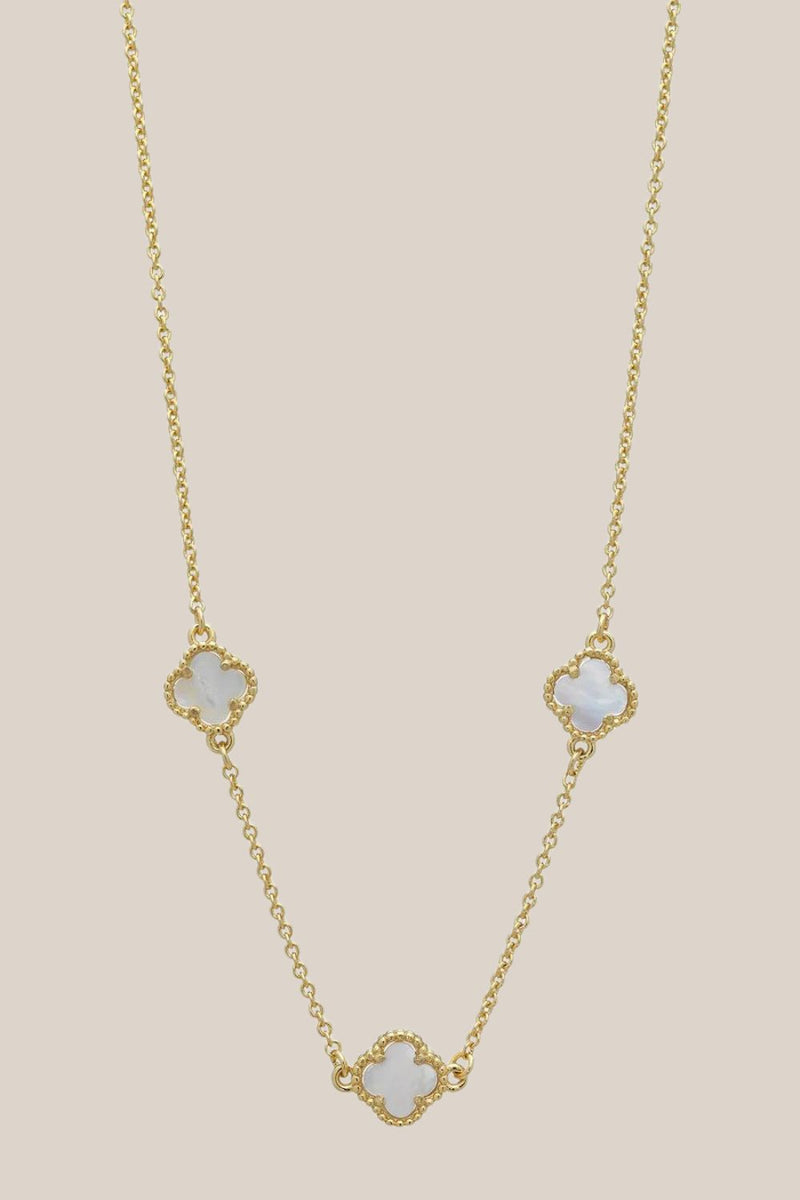 Liberte Duchess Gold Mother of Pearl Necklace
