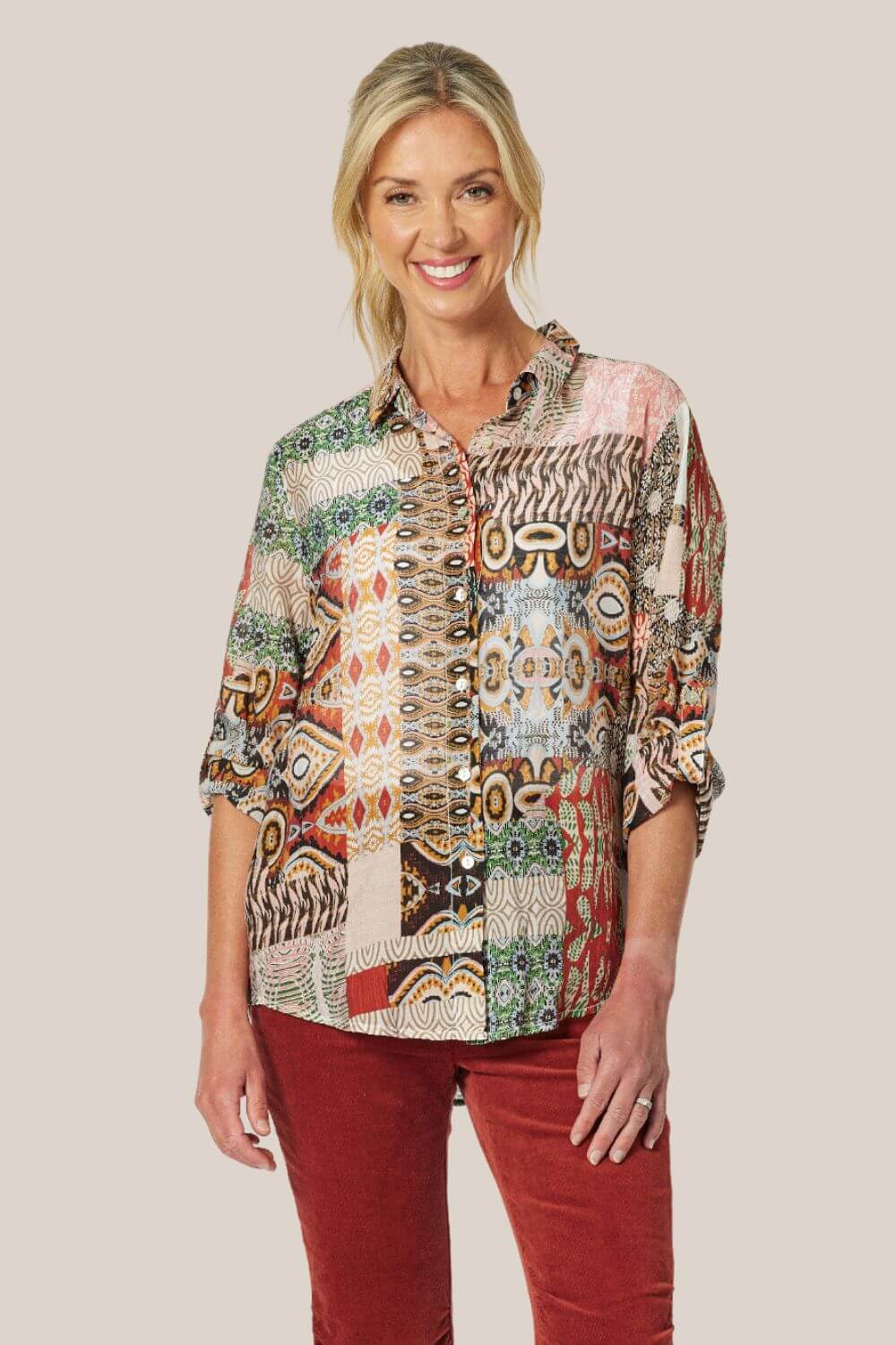 Gordon Smith Morocco Print Shirt