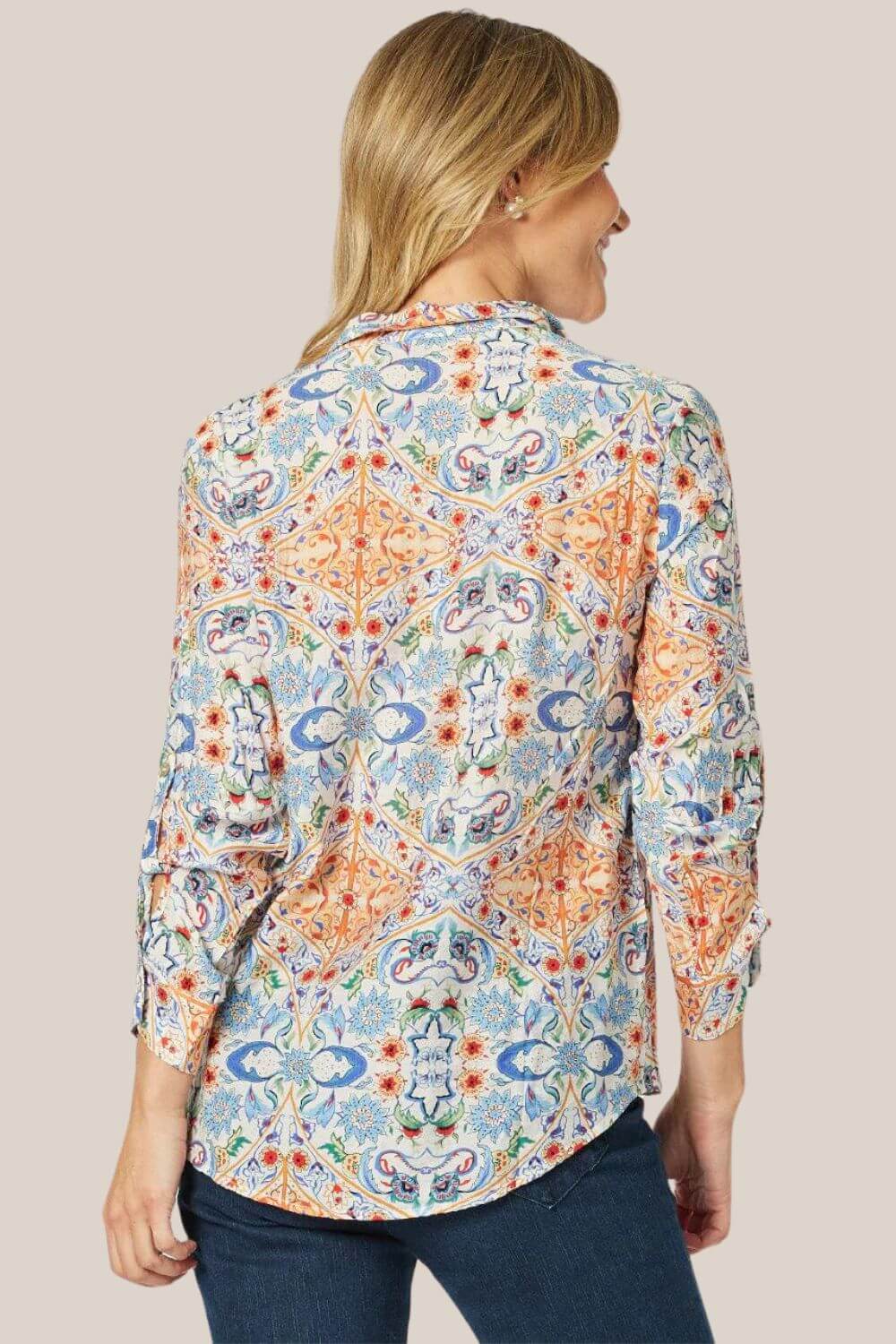Gordon Smith Mykonos Print Shirt