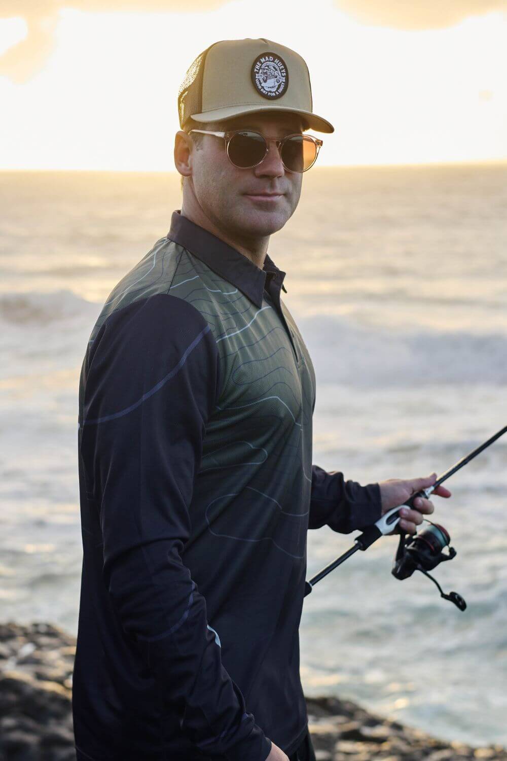 The Mad Hueys Shoey Jaws Twill Trucker