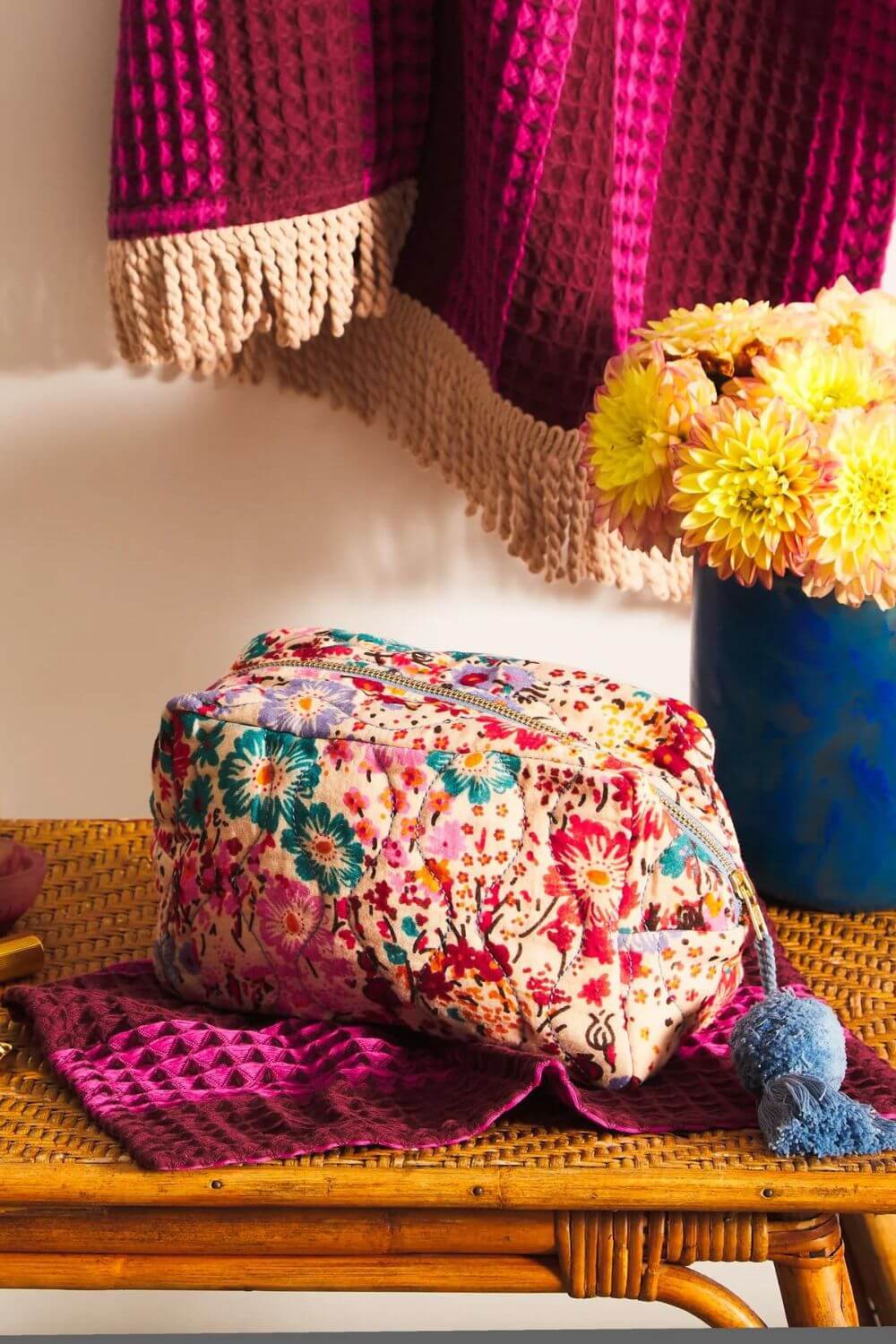 Sage x Clare Meadow Beauty Bag