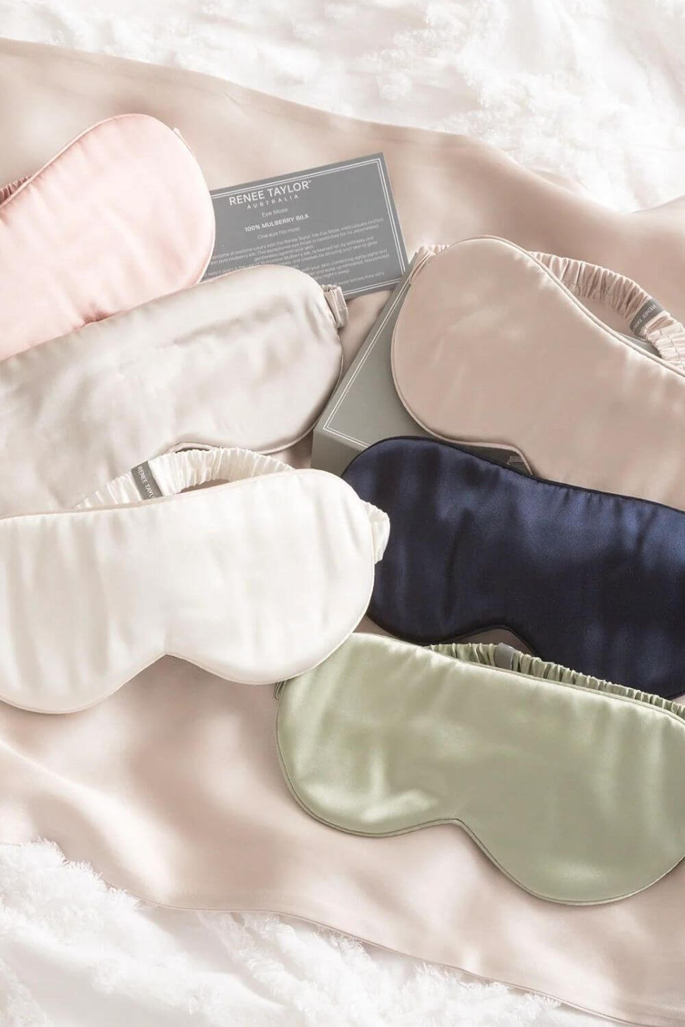 Renee Taylor 100% Mulberry Silk Eye Mask