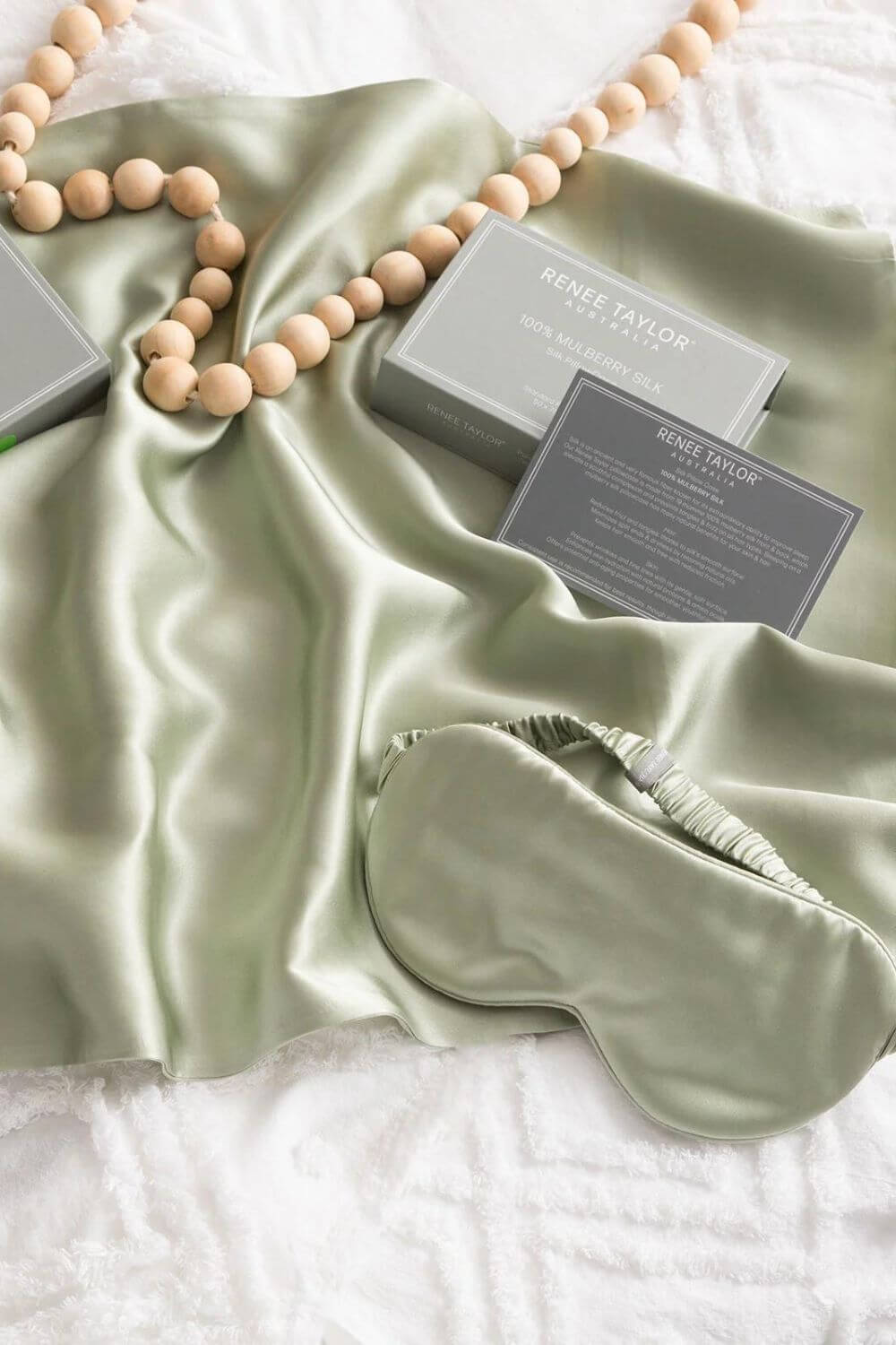 Renee Taylor 100% Mulberry Silk Eye Mask