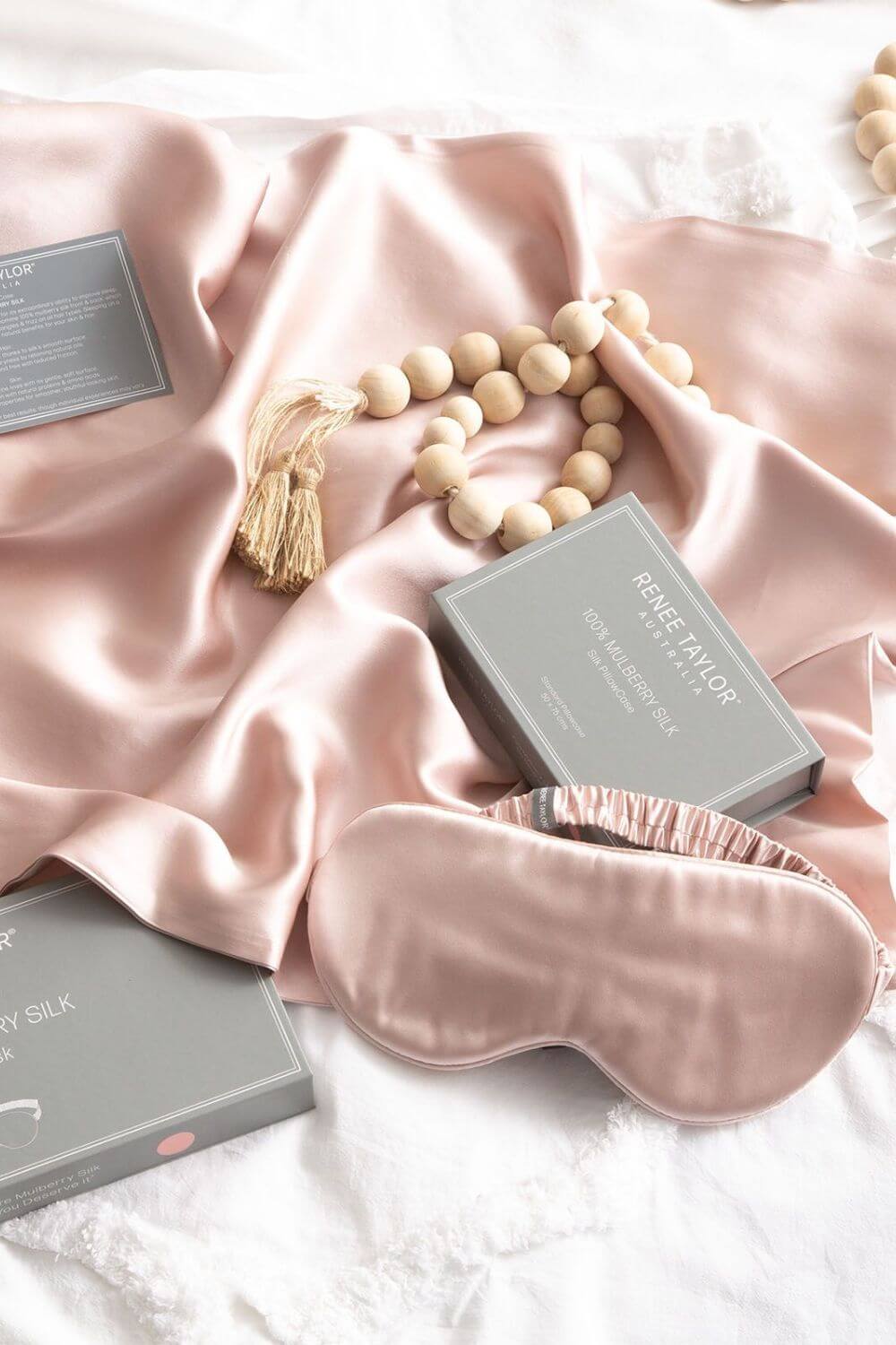 Renee Taylor 100% Mulberry Silk Eye Mask