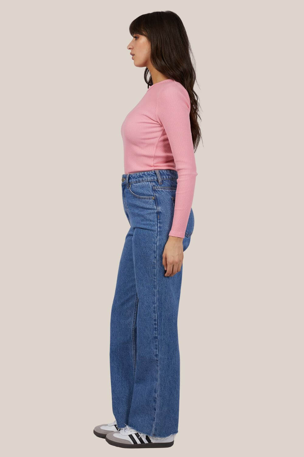 All About Eve Rib Baby Long Sleeve Tee