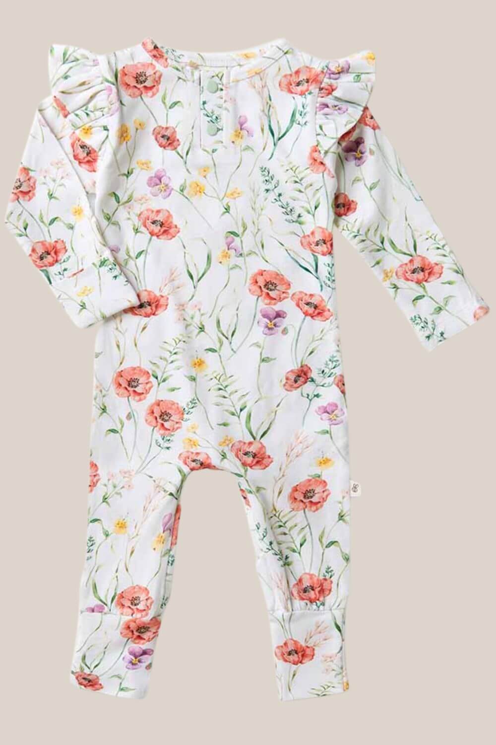 Snuggle Hunny Meadow Organic Growsuit