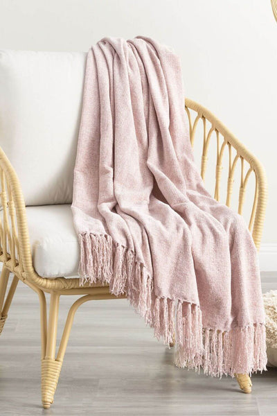 Renee Taylor Newland Chenille Throw 130 x 170cm