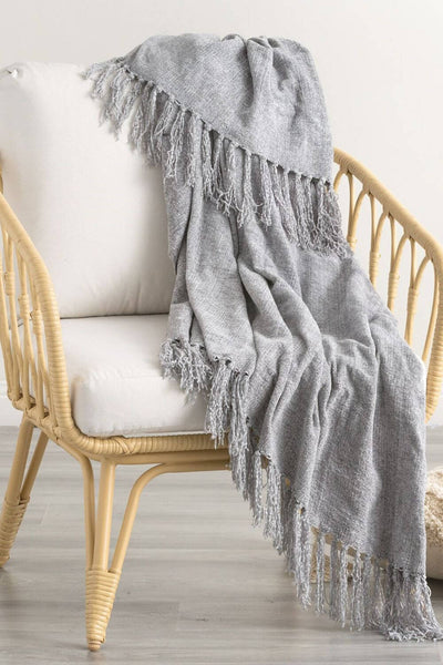 Renee Taylor Newland Chenille Throw 130 x 170cm