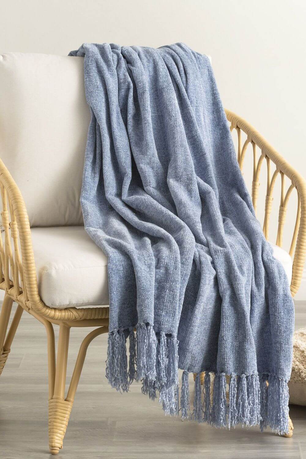 Renee Taylor Newland Chenille Throw 130 x 170cm