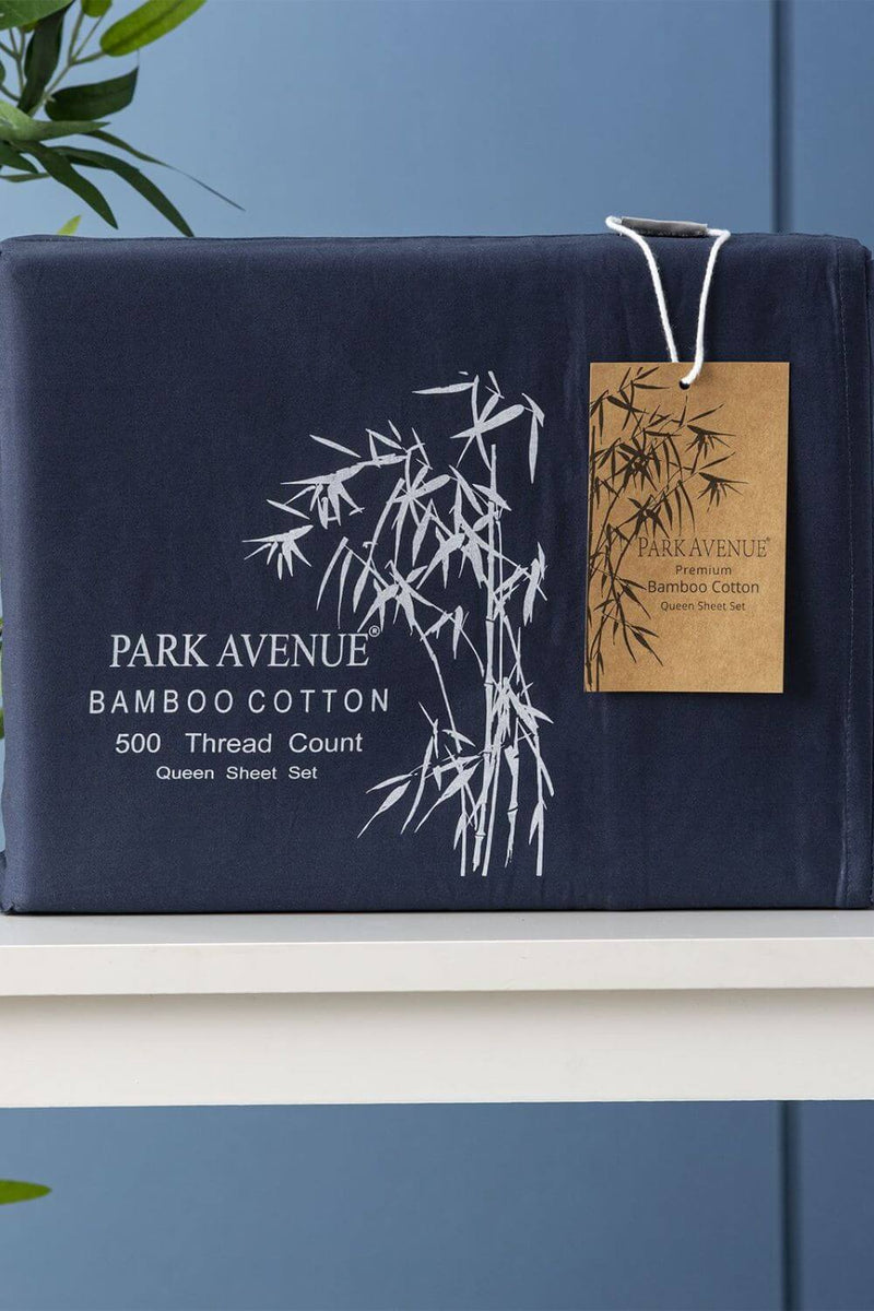 Park Avenue 500 TC Bamboo Cotton Sheet Set - Queen